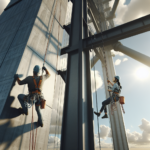 Professionelle Industriekletterer von Verticals GmbH in Berlin